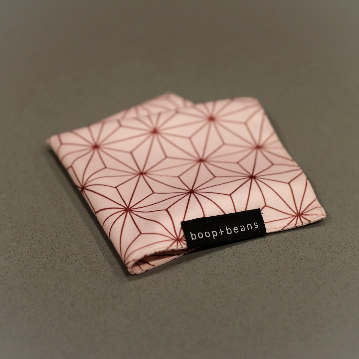 Pink Asanoha Style Bandana